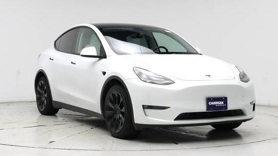 TESLA MODEL Y 2022 7SAYGDEE9NF380087 image